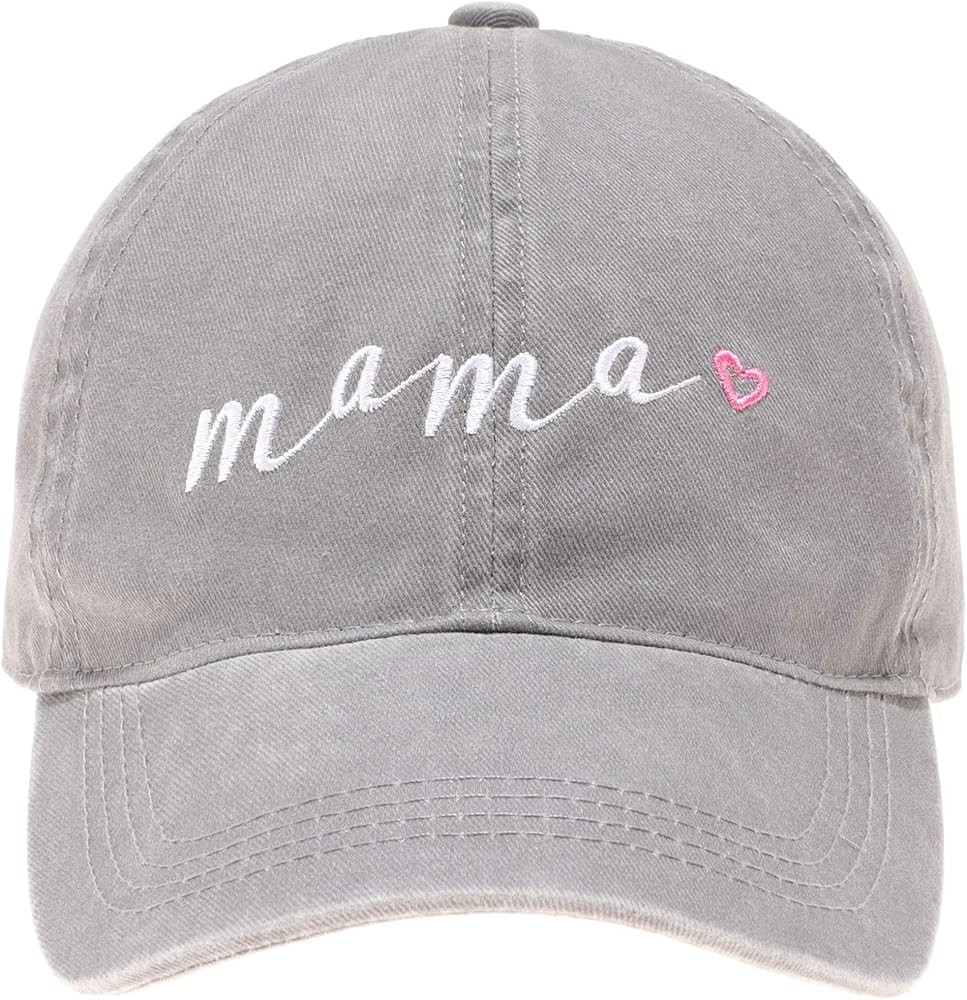 MIRMARU Baseball Dad Hat Vintage Washed Cotton Low Profile Embroidered Adjustable Baseball Caps | Amazon (US)