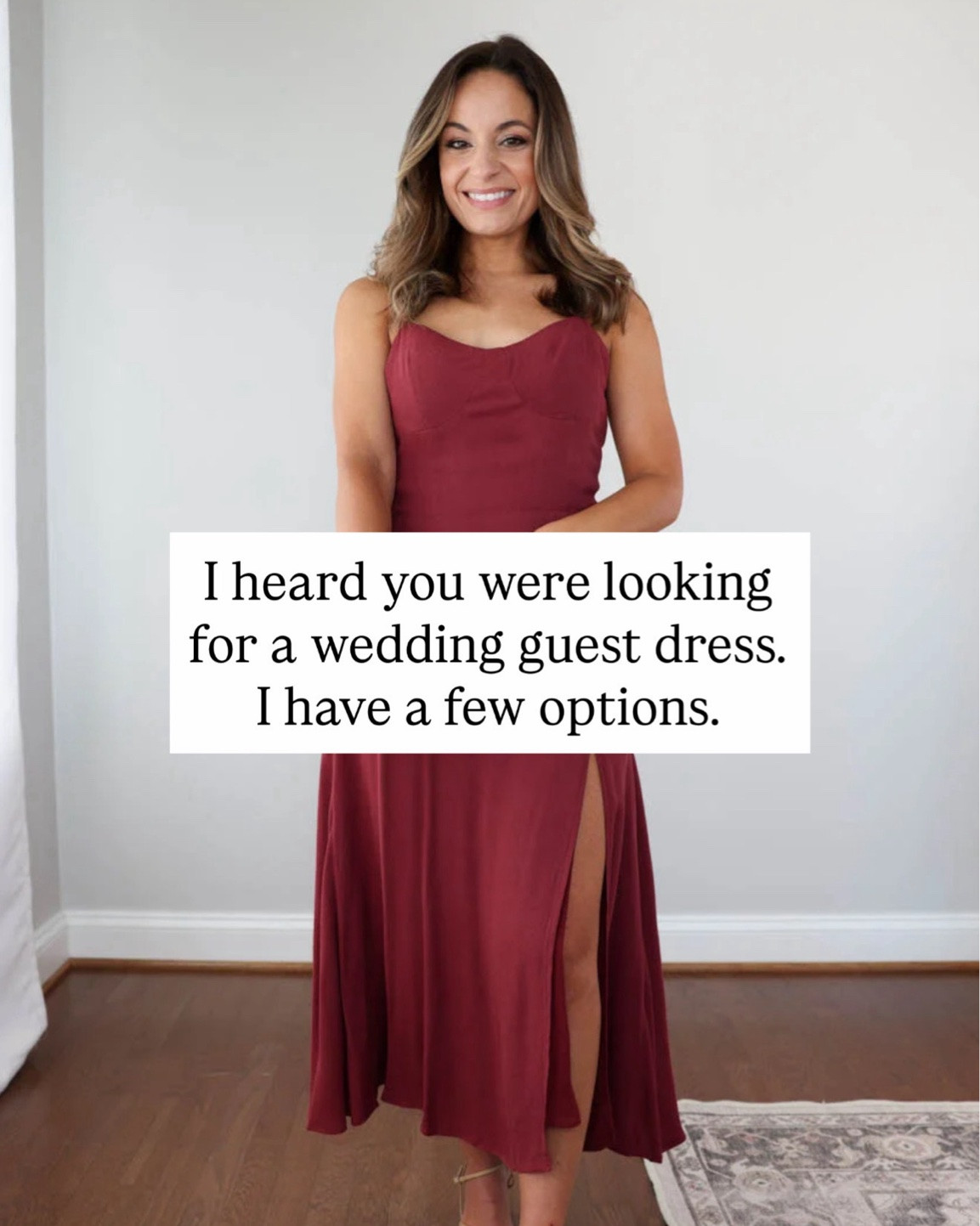 A few more dresses for a wedding guest (petite-friendly). 

Red dress (Quince): xs 
Pink dress (WAYF): xs 
Floral dress (Anthropologie): petite xxs

#LTKPetite #LTKWedding