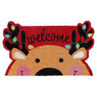 Reindeer Welcome Doormat by Ashland® | Michaels | Michaels Stores