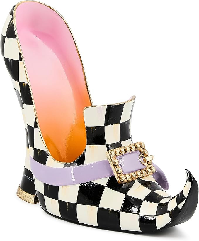 MACKENZIE-CHILDS Resin Witch’s Shoe Figurine, Halloween and Fall Home Decor, Trick or Treat | Amazon (US)