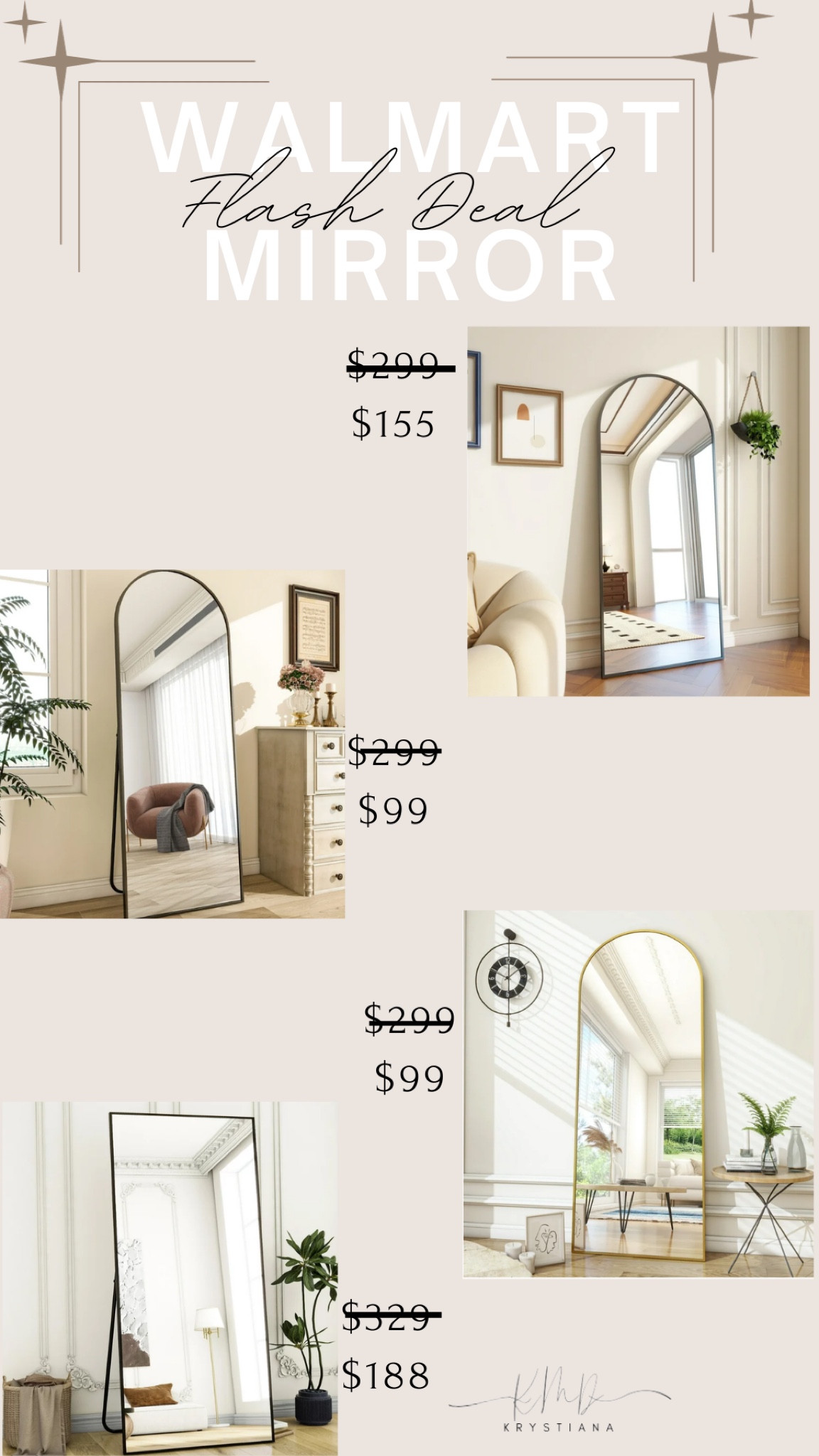 Walmart Flash Deals! Full length mirrors!







Walmart, Walmart Deals, Flash Deal, Home, Interior Design, Mirror

#LTKGiftGuide #LTKfindsunder100 #LTKhome