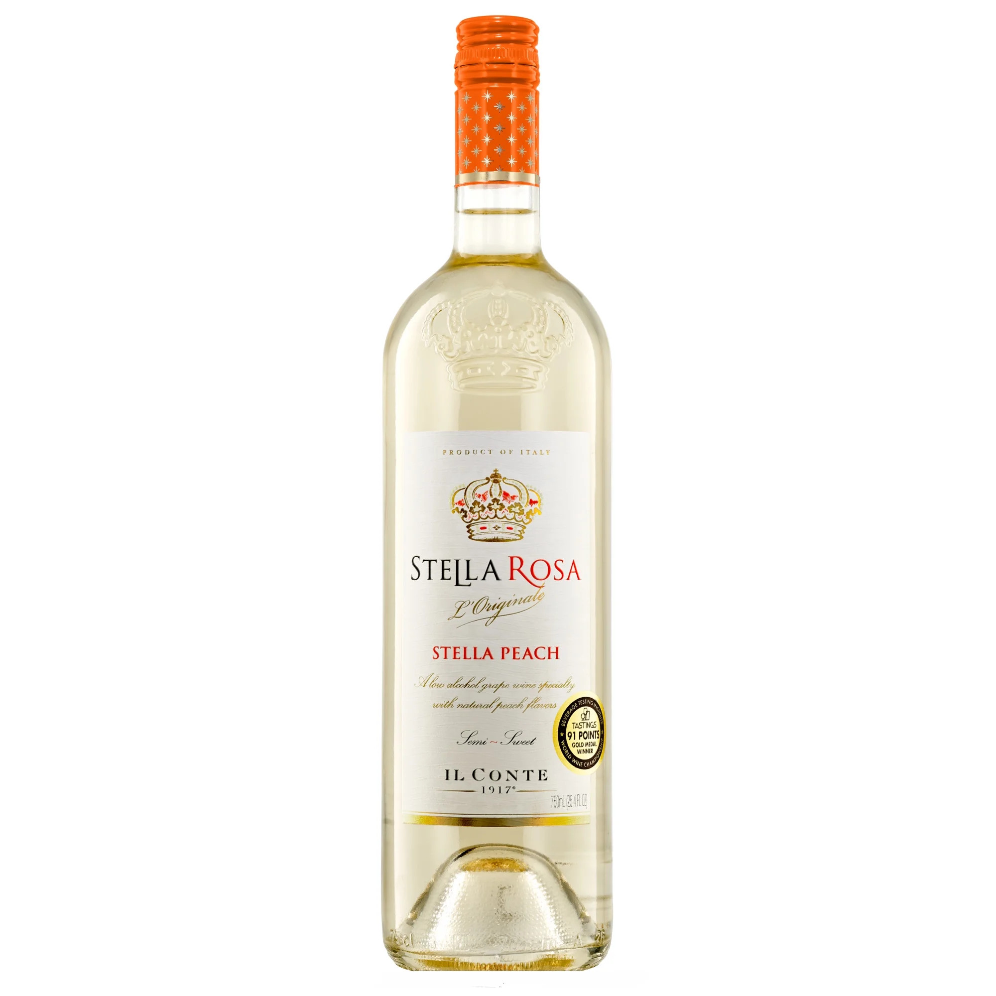 Stella Rosa Peach Semi-Sweet Moscato White Wine 750 ml | Walmart (US)