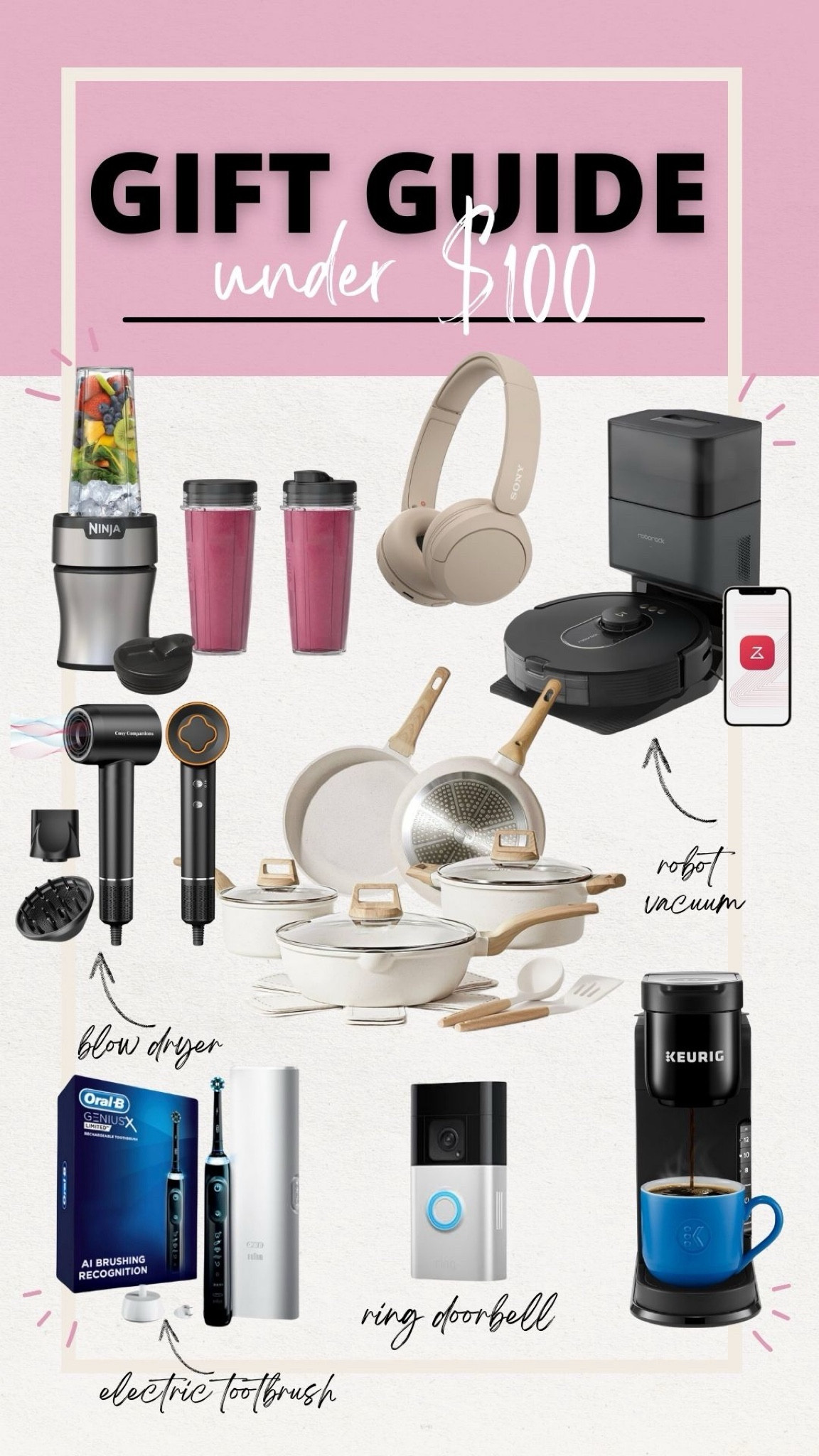 Amazon Gift Guide | Gifts Under 100 | Gifts for Home | Christmas Gifts

#LTKFindsUnder100 #LTKHome #LTKGiftGuide