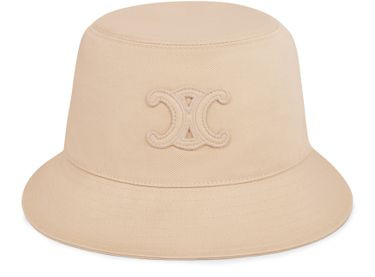 Triomphe bucket hat in cotton gabardine - CELINE | 24S US