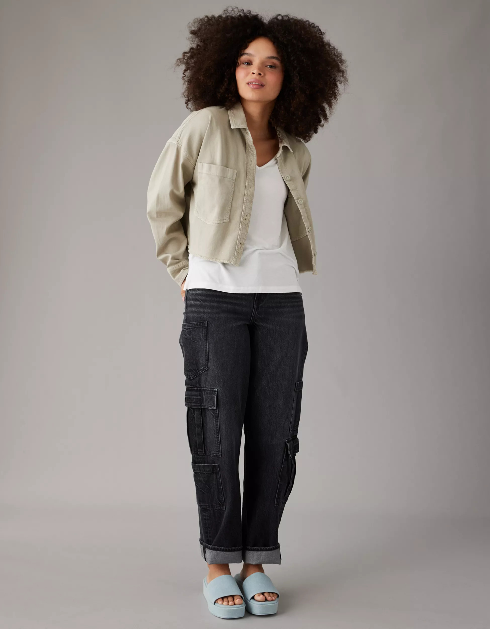 AE Soft & Sexy V-Neck T-Shirt | American Eagle Outfitters (US & CA)