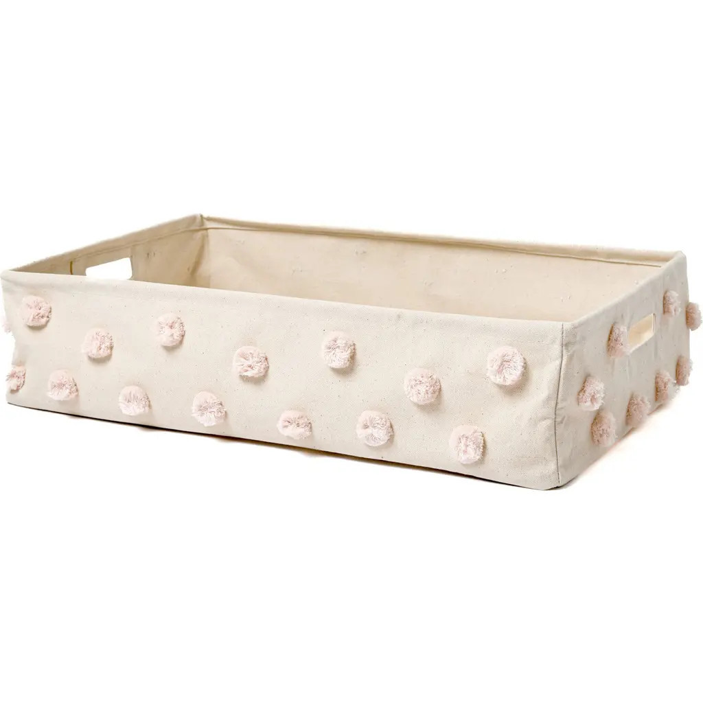 Pehr Hide Away Large Basket in Pink at Nordstrom | Nordstrom