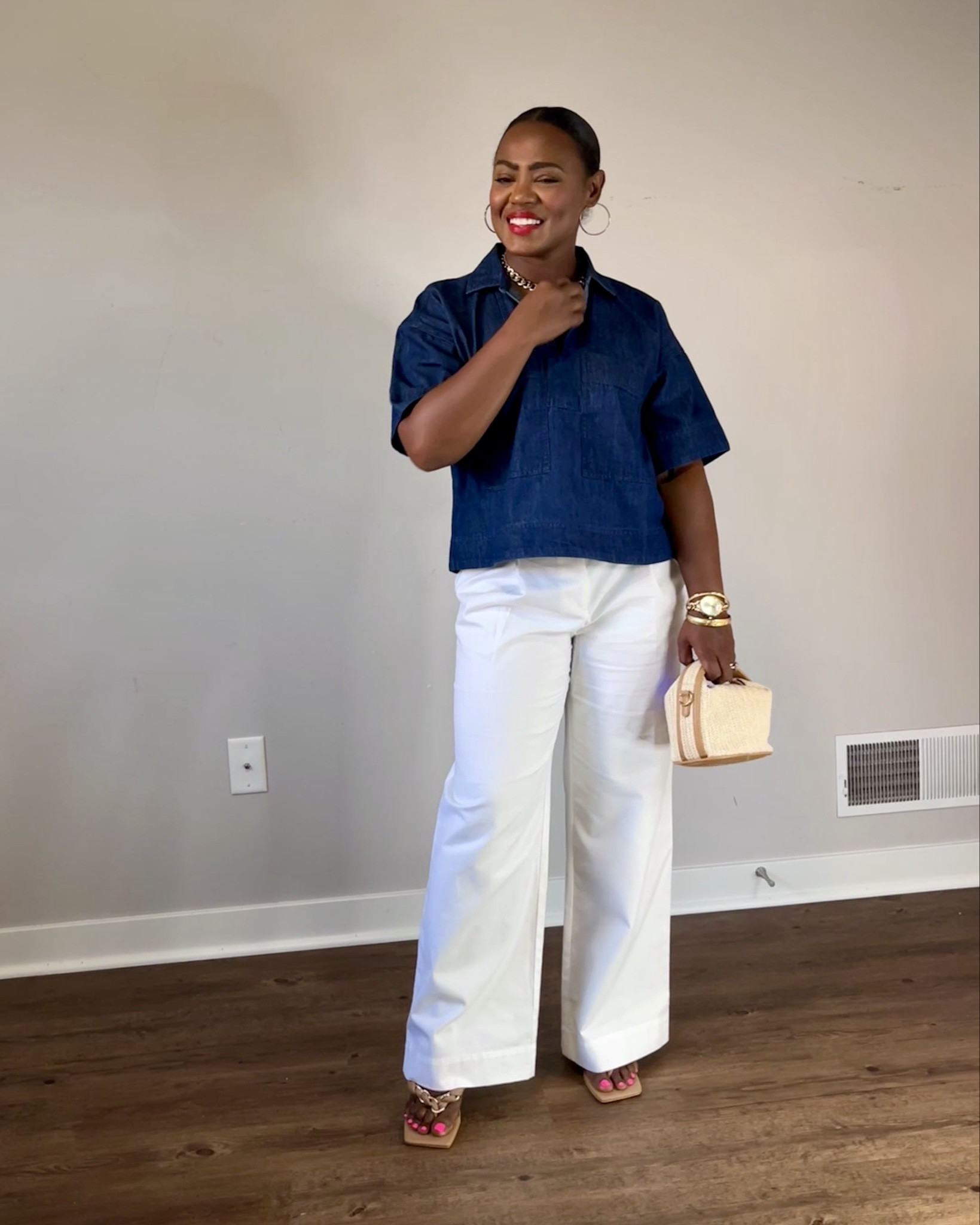 Transitional Spring look  💐 
#spring #outfitinspo 


#LTKOver40 #LTKPetite #LTKSeasonal