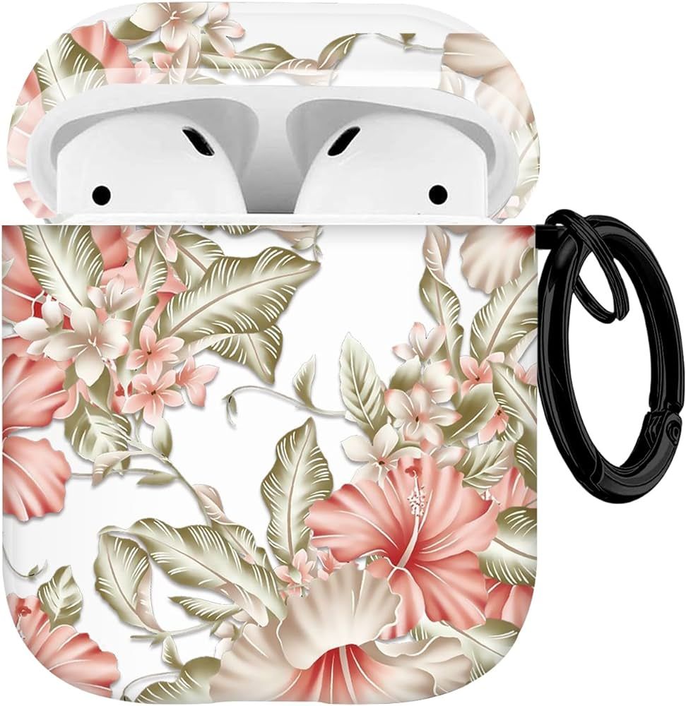 Maxjoy Compatible with AirPods 2nd Generation Case Cover, Cute Flowers Soft Protective for AirPod... | Amazon (US)