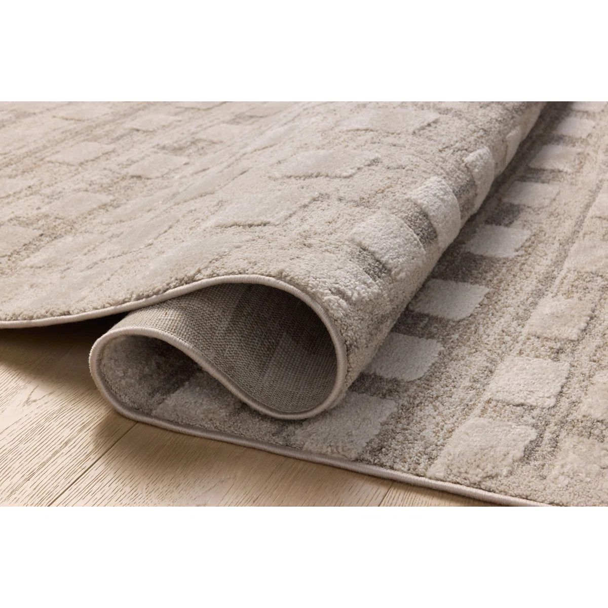 Amber Lewis x Loloi Monty  Pebble / Beige Area Rug | Wayfair North America