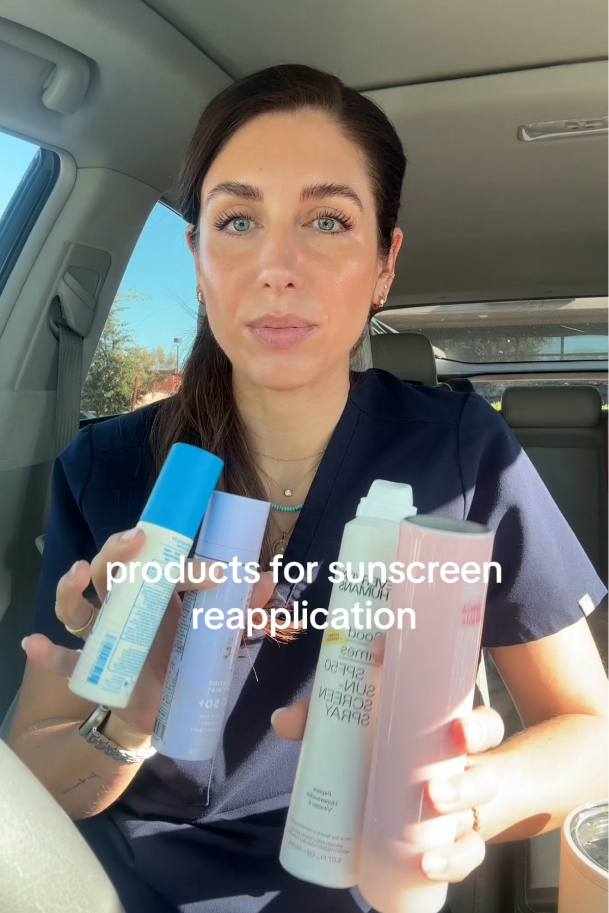 My favorite sunscreens for reapplying during the day! 