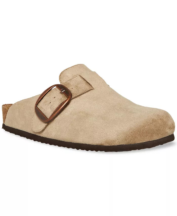 Madden Girl Prim Buckled Slip-On Clog Flats - Macy's | Macys (US)