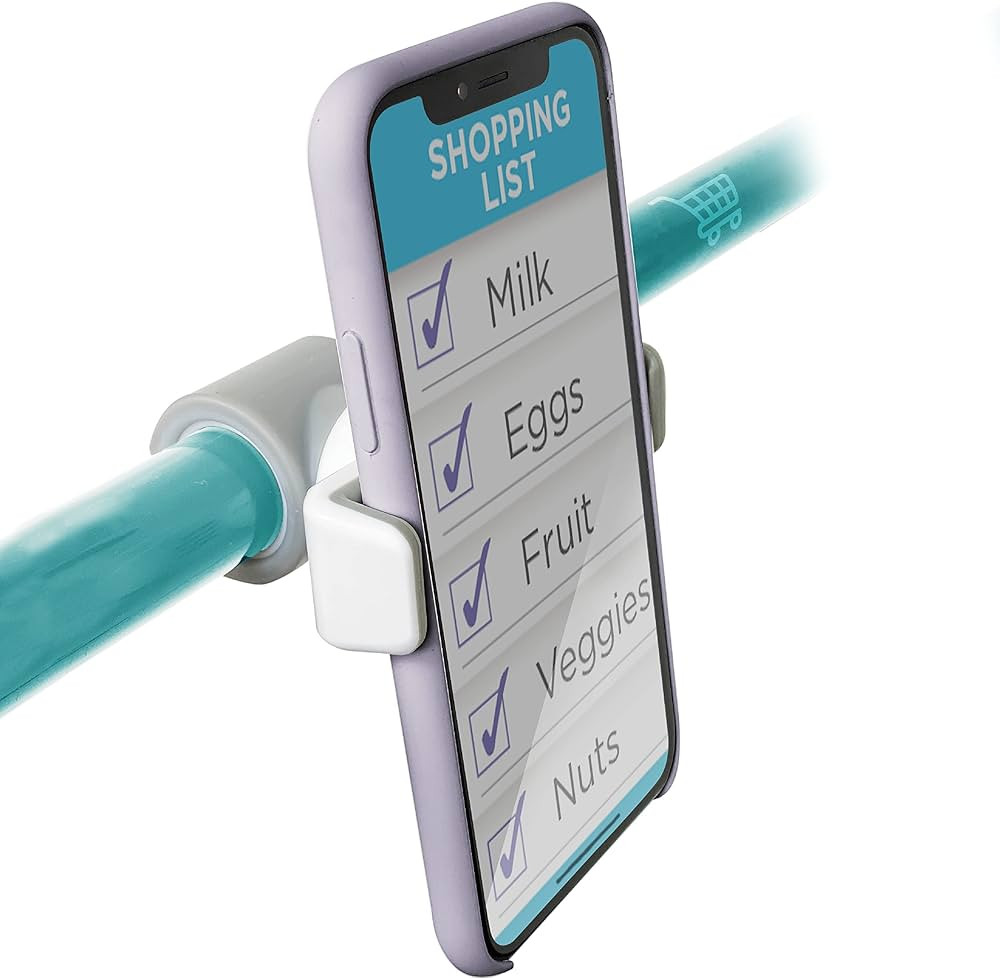 Lotus Cart Clip | Phone Holder with Clamp | Shopping Cart Phone Mount | Non-Slip 360 Degree Clip|... | Amazon (US)