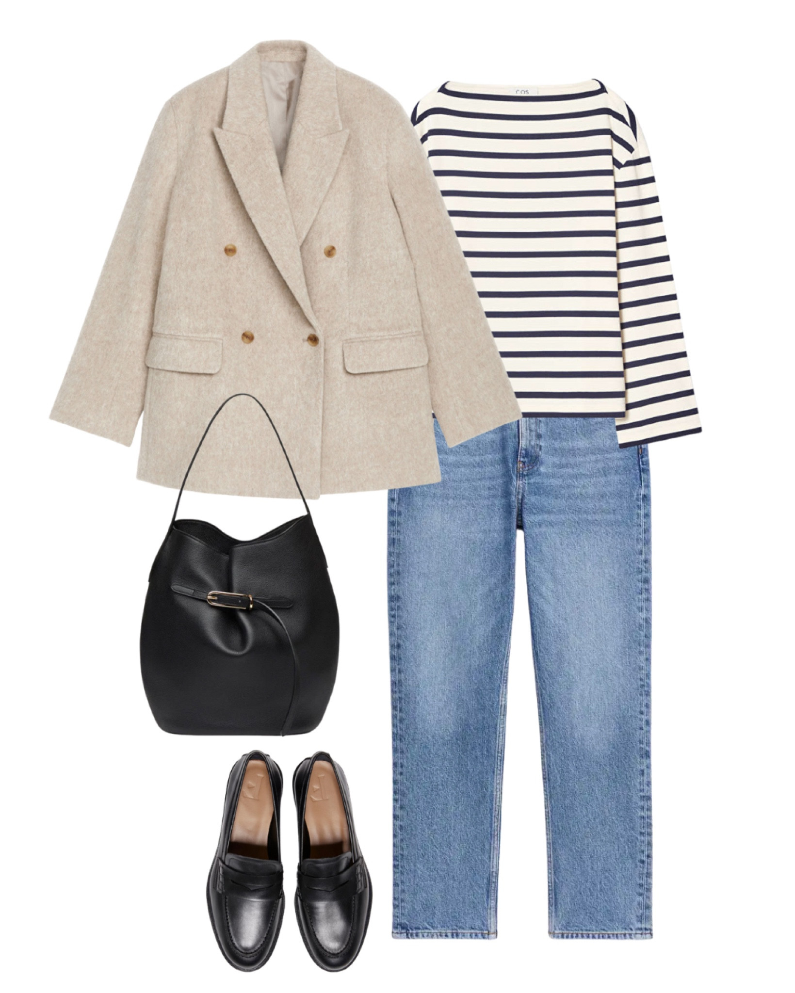 Cream jacket, striped top, fall style, autumn outfit 

#LTKSeasonal #LTKMidsize #LTKStyleTip
