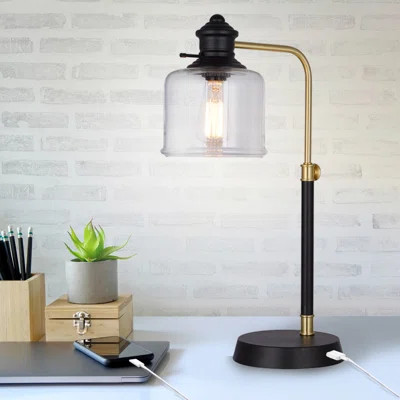 Fruitvale 22" Black Desk Lamp Williston Forge | Wayfair North America