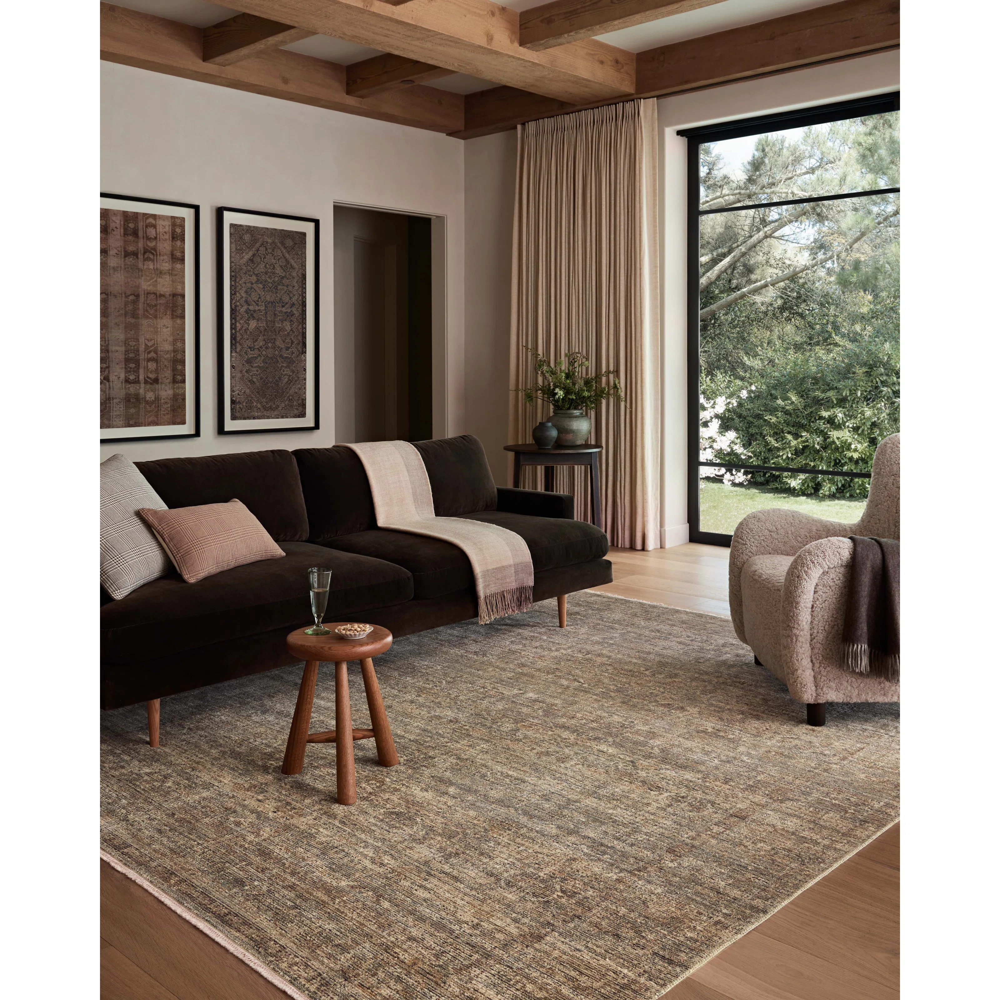 Amber Lewis x Loloi Molly Tobacco / Sage Area Rug & Reviews | Wayfair | Wayfair North America
