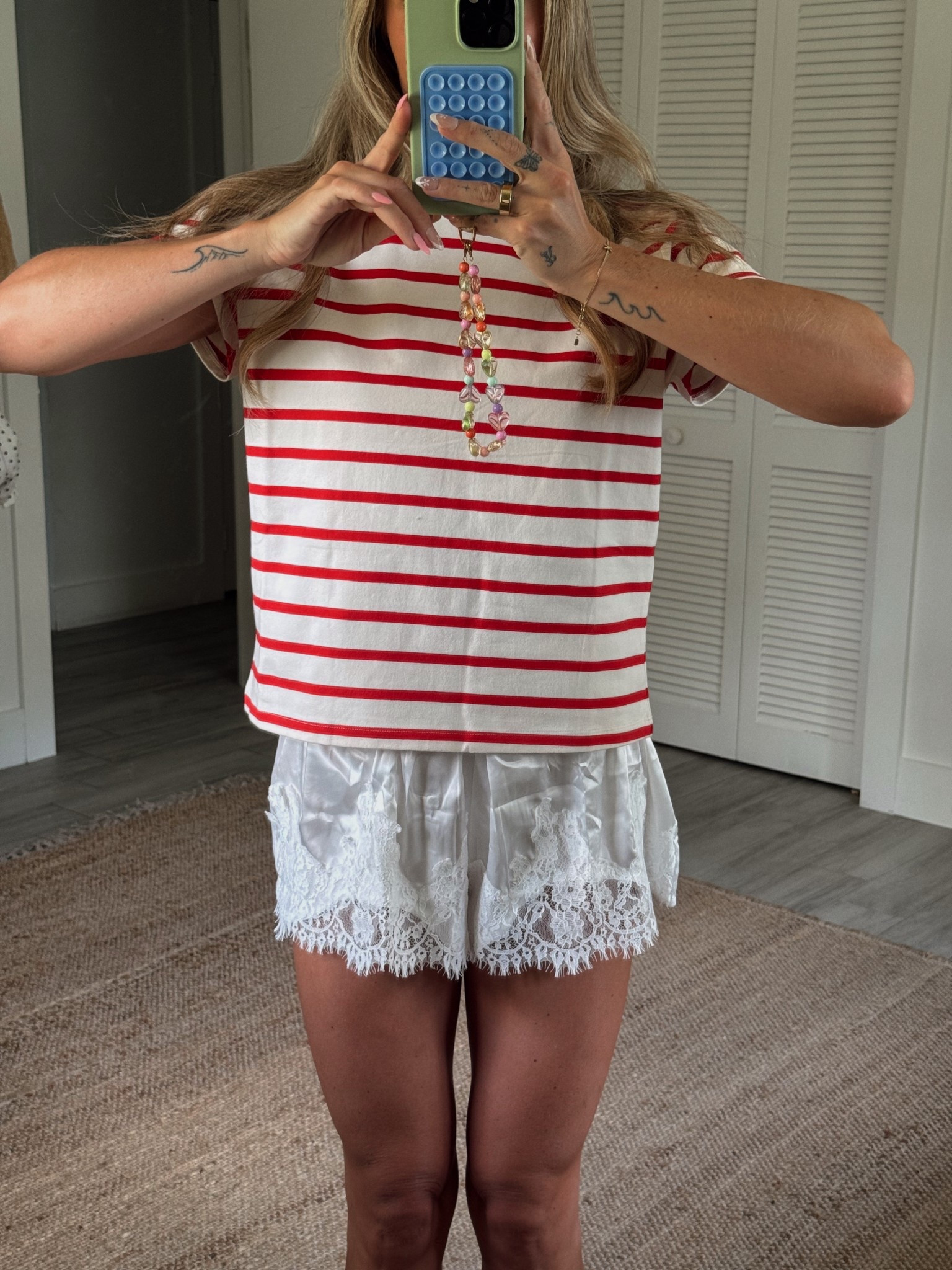 Tee: XL
shorts: small 



#LTKStyleTip #LTKFindsUnder100 #LTKSeasonal