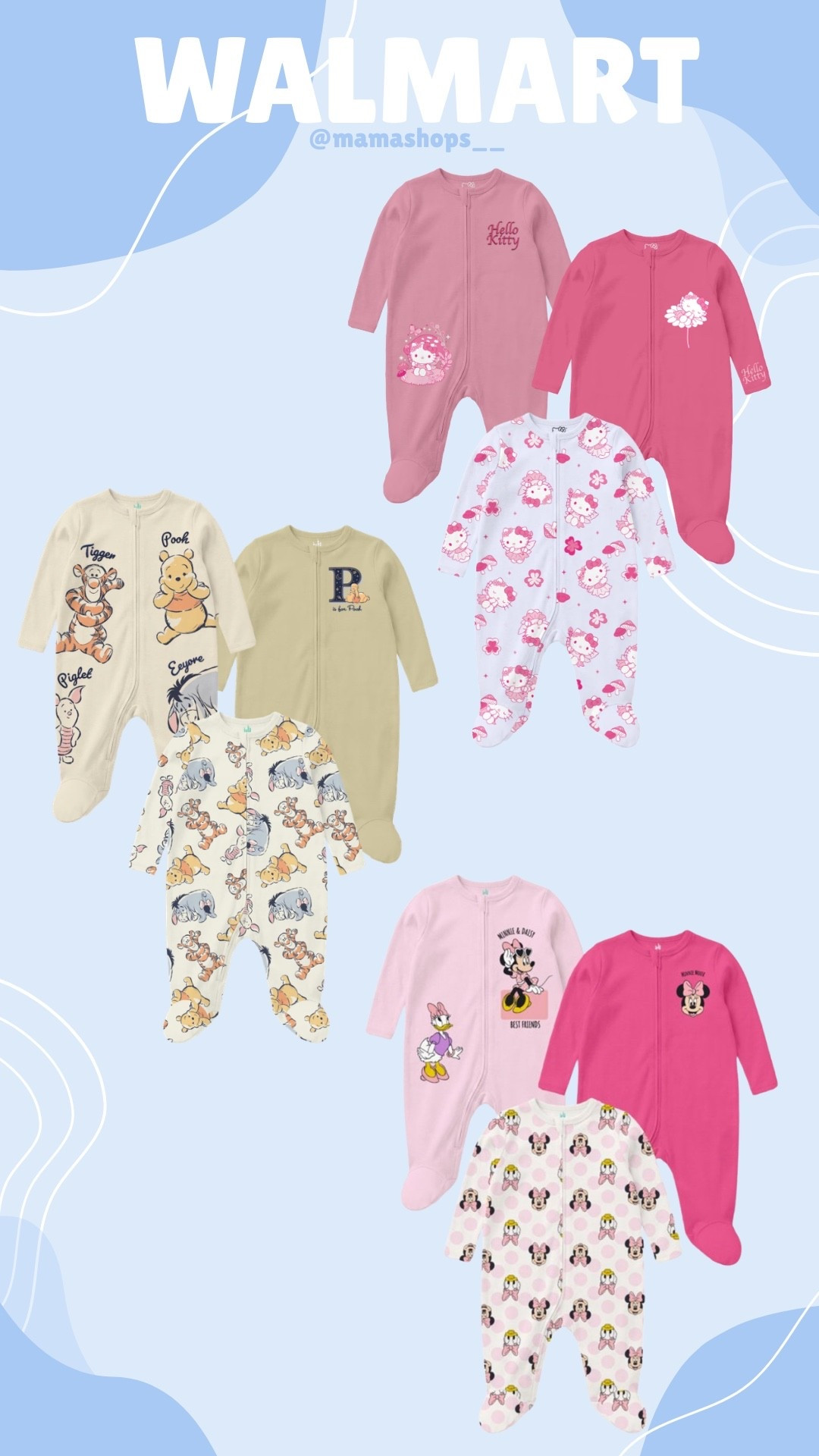 Adorable Disney baby sleepers 3pc sets for boys & girls, go check them out at Walmart 👶🏻💕

@Walmart
#LTKmomlife #LTKbaby #LTKHome

Find them with the links added here ✨🔗