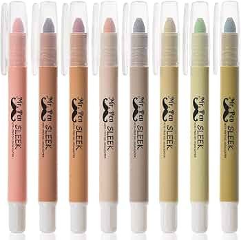 Mr. Pen- Bible Highlighters, Vintage Colors, 8 Pack, Non Bleeding Highlighters, Bible Safe Highli... | Amazon (US)