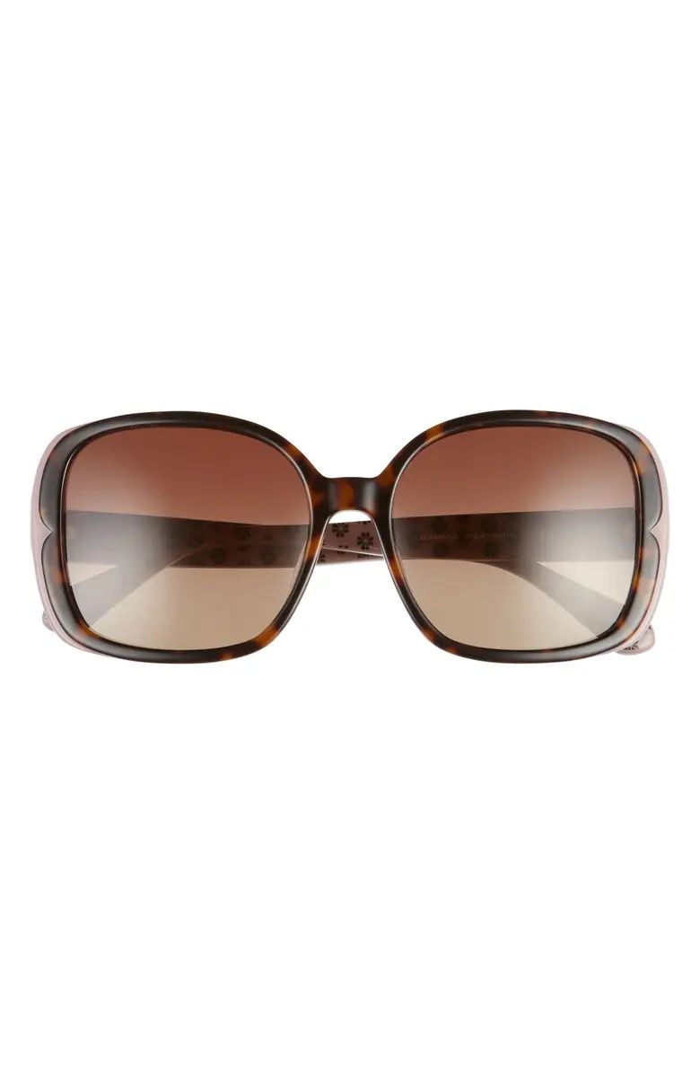 kate spade new york elianna 55mm polarized sunglasses | Nordstromrack | Nordstrom Rack