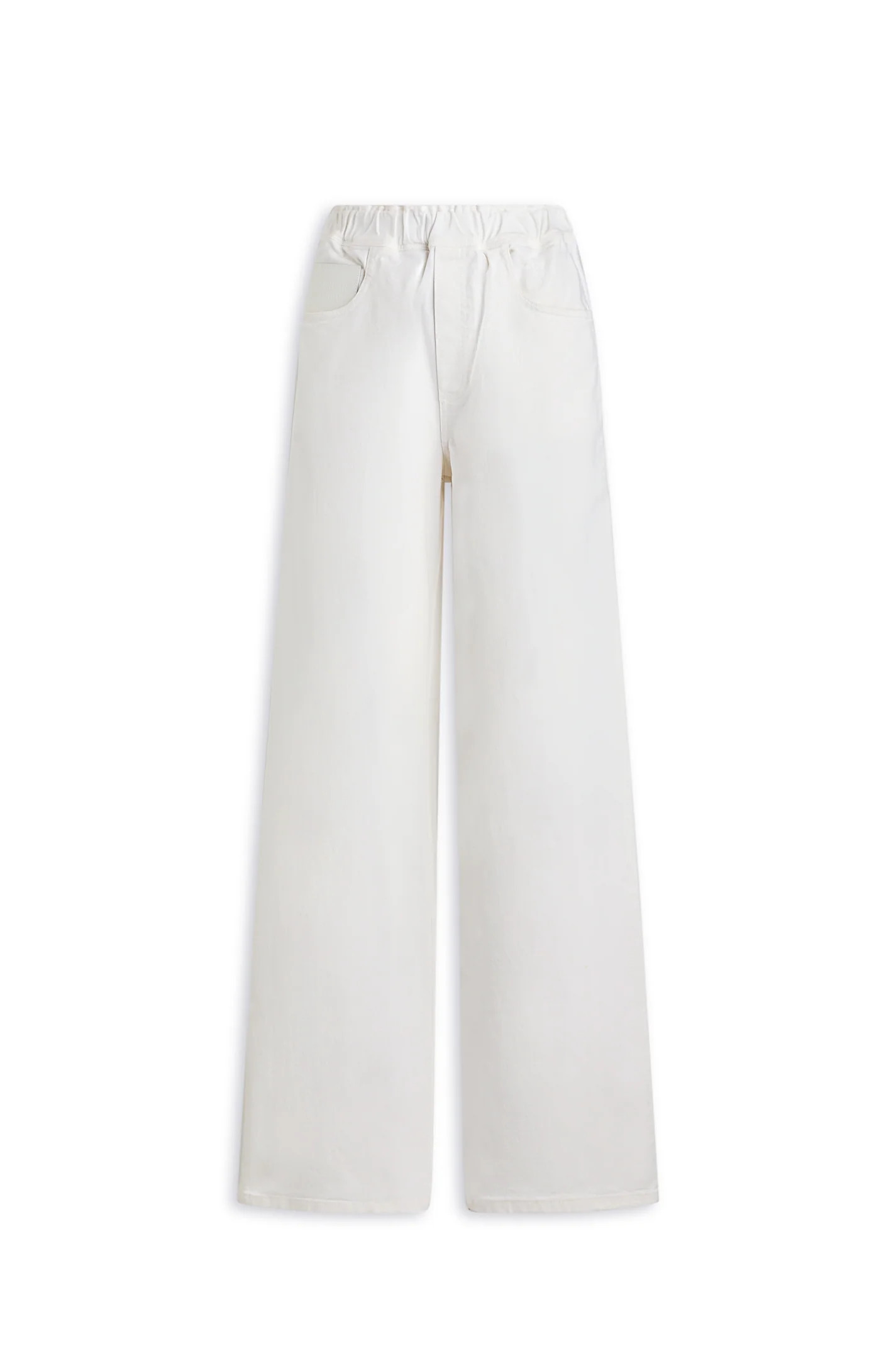 DENIM SOFT WAIST JEAN - WHITE - Scanlan Theodore | Scanlan Theodore
