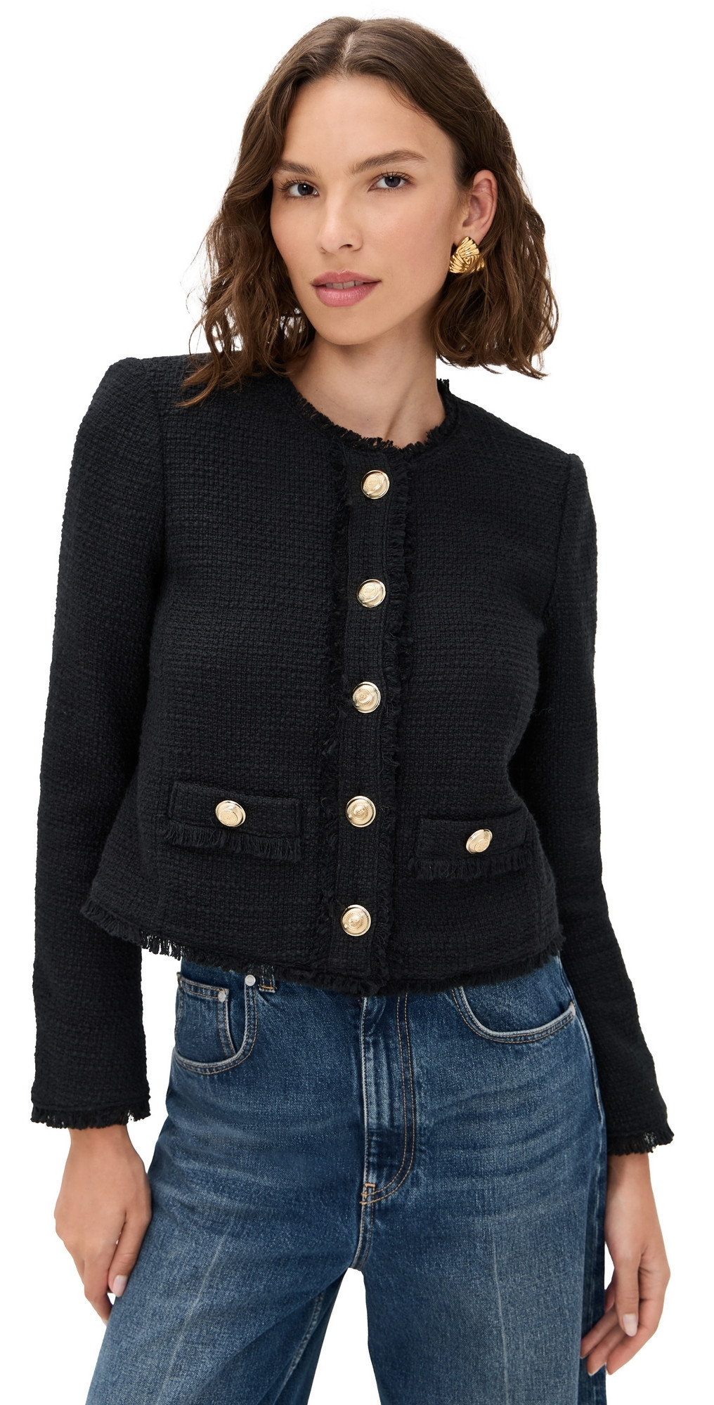 Cinq à Sept Christie Jacket Black 10 | Shopbop