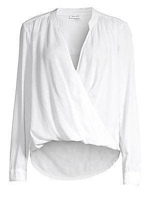 The Sienna Surplus Blouse | Saks Fifth Avenue