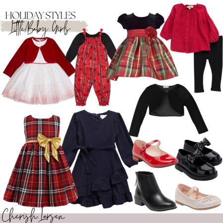 Cutest Little girl & Baby girl holiday - Christmas styles and dresses. Almost everything is around $25 or under! Also linked the cutest shoes/boots!

#LTKHoliday #LTKbaby #LTKkids