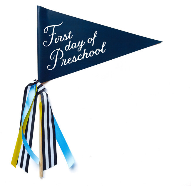 First Day of Preschool Banner | Maisonette
