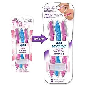 Schick Hydro Silk Touch-Up Multipurpose Exfoliating Dermaplaning Tool, Eyebrow Razor, and Facial ... | Amazon (US)