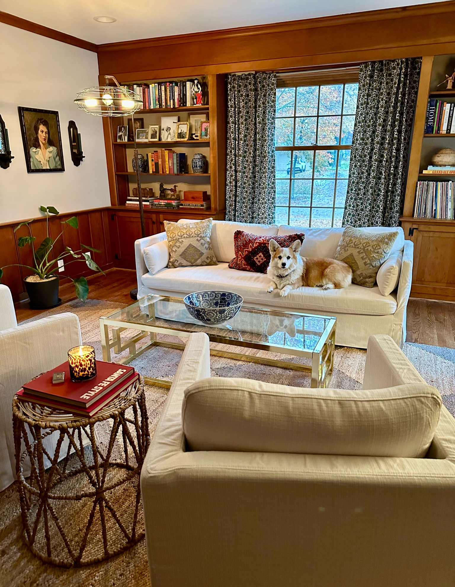 Recently cozied up our den with some new swivel chairs and a couch and I have no ragrets. 

#LTKHome #LTKSeasonal