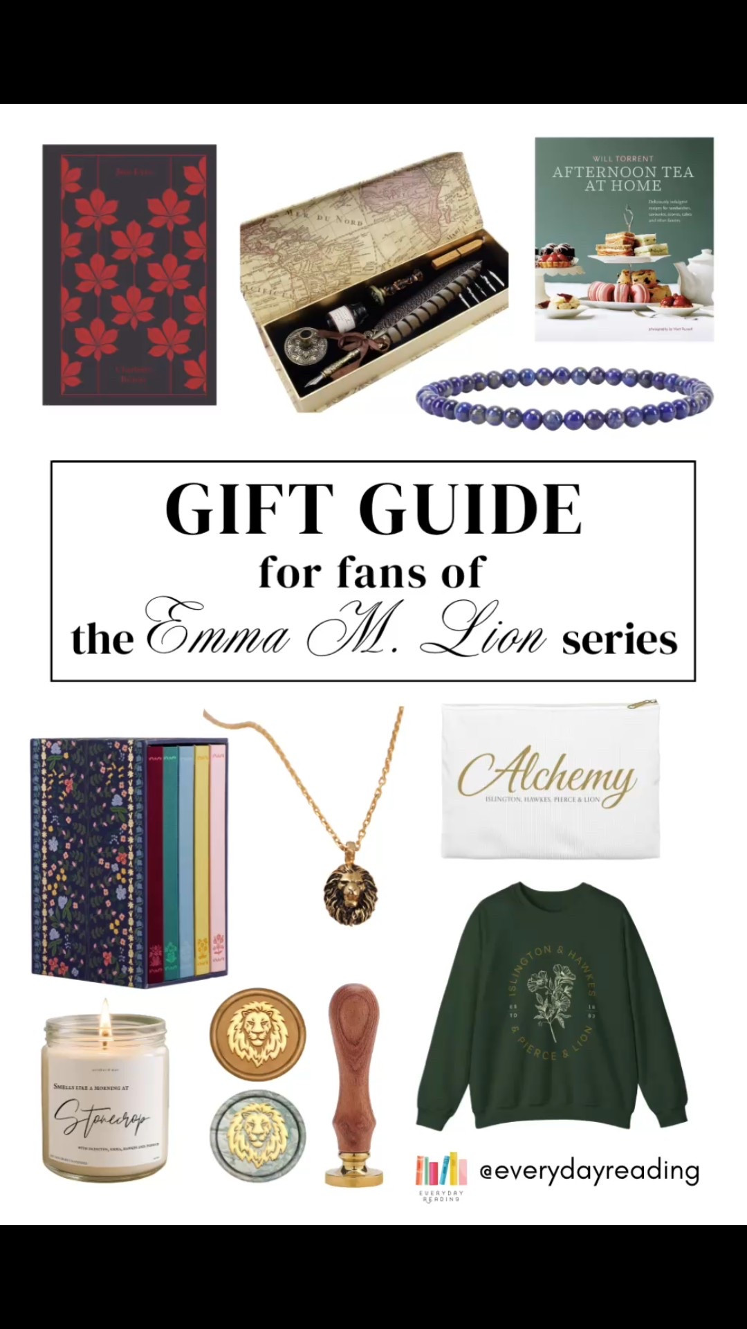 The Emma M. Lion gift guide is here - and it might be my favorite one yet. 🦁 
From the lion- head necklace that started it all to cozy, bookish must-haves, I gathered the best gifts for every St. Crispian’s fan. 

#LTKGiftGuide