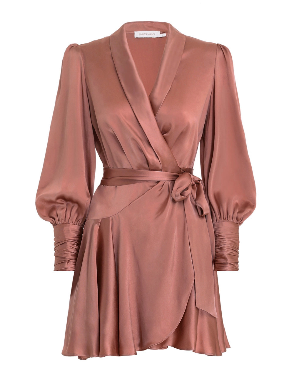 Silk Wrap Mini Dress | ZIMMERMANN (APAC)