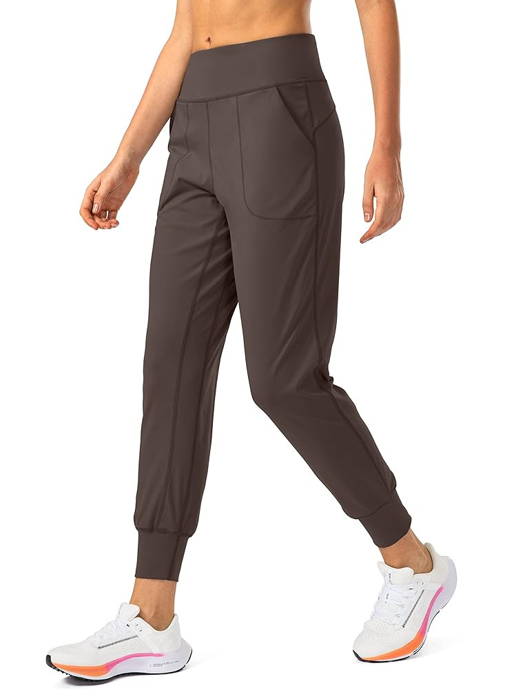 Soothfeel Women's Joggers with Zipper Pockets High Waisted Athletic Workout Yoga Pants Joggers fo... | Amazon (US)