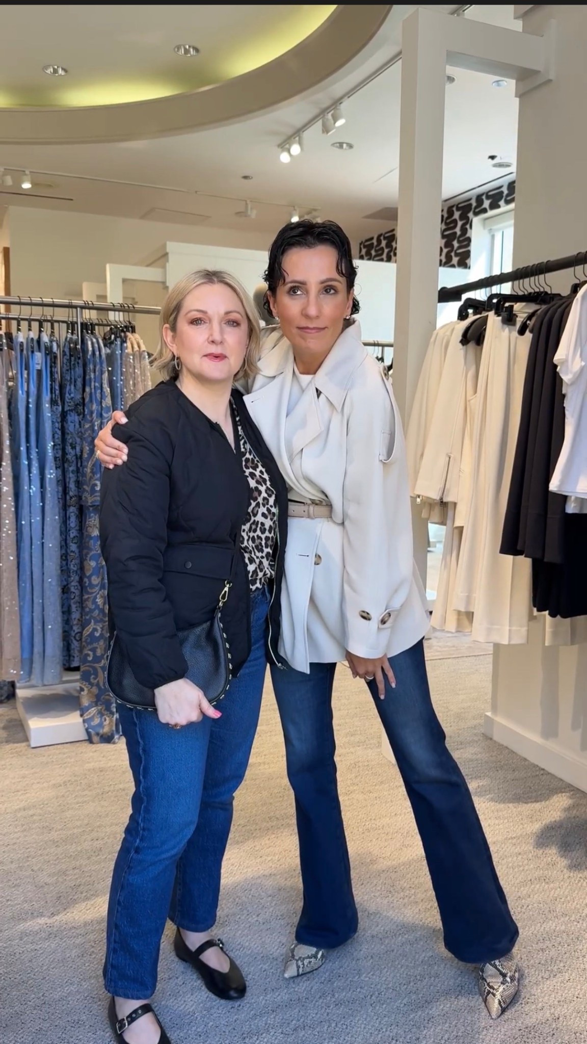 What I wore shopping 🛍️ with my new client Jessica, my most flattering JEANS 

#LTKOver40 #LTKootd #LTKdayinmylife