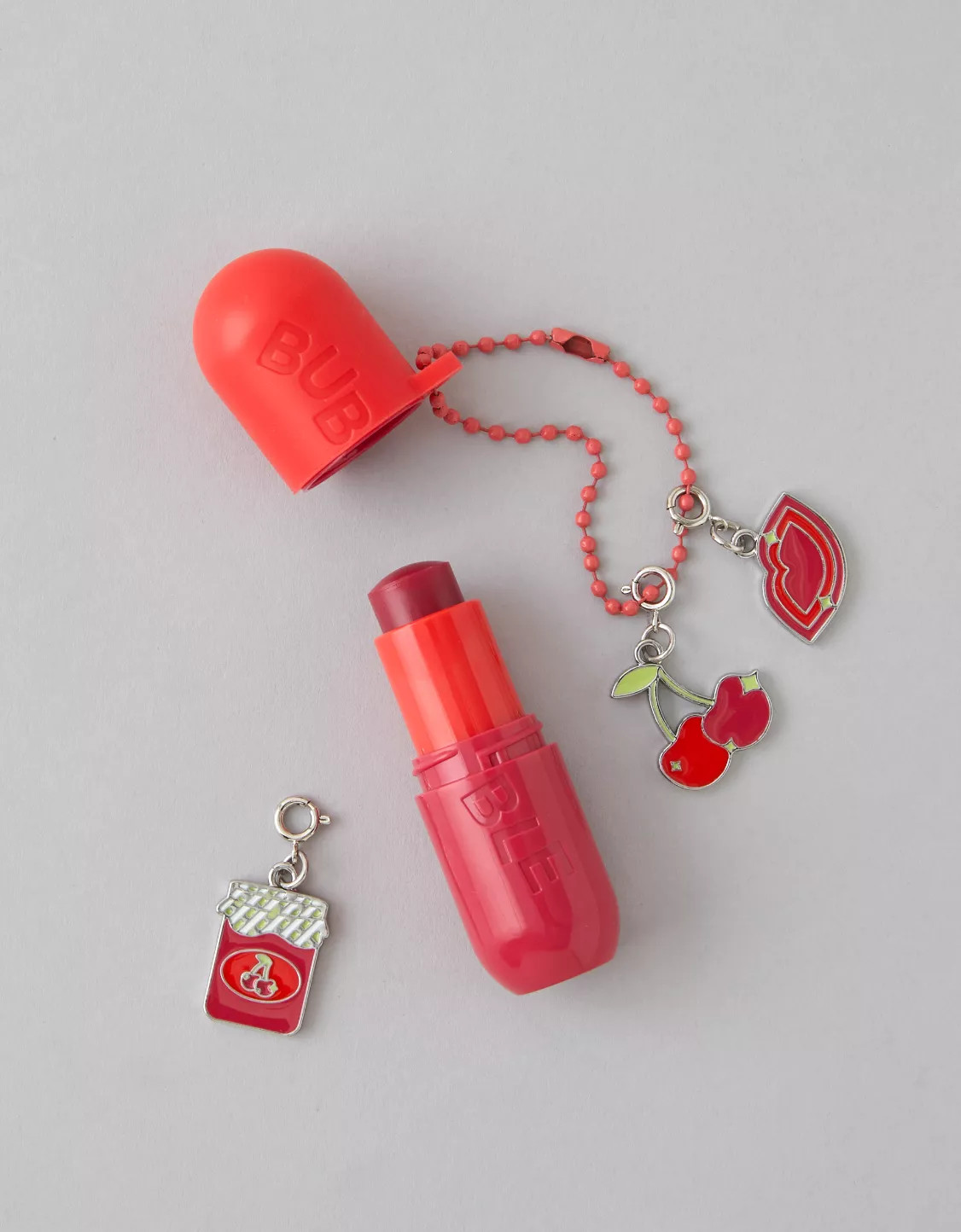 AE x Bubble Cherry Picnic Lip Balm & Charms Set | American Eagle Outfitters (US & CA)