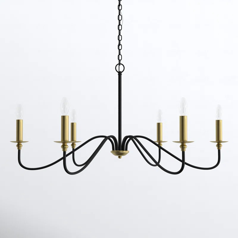 Ableton 6 - Light Dimmable Classic / Traditional Chandelier | Wayfair North America
