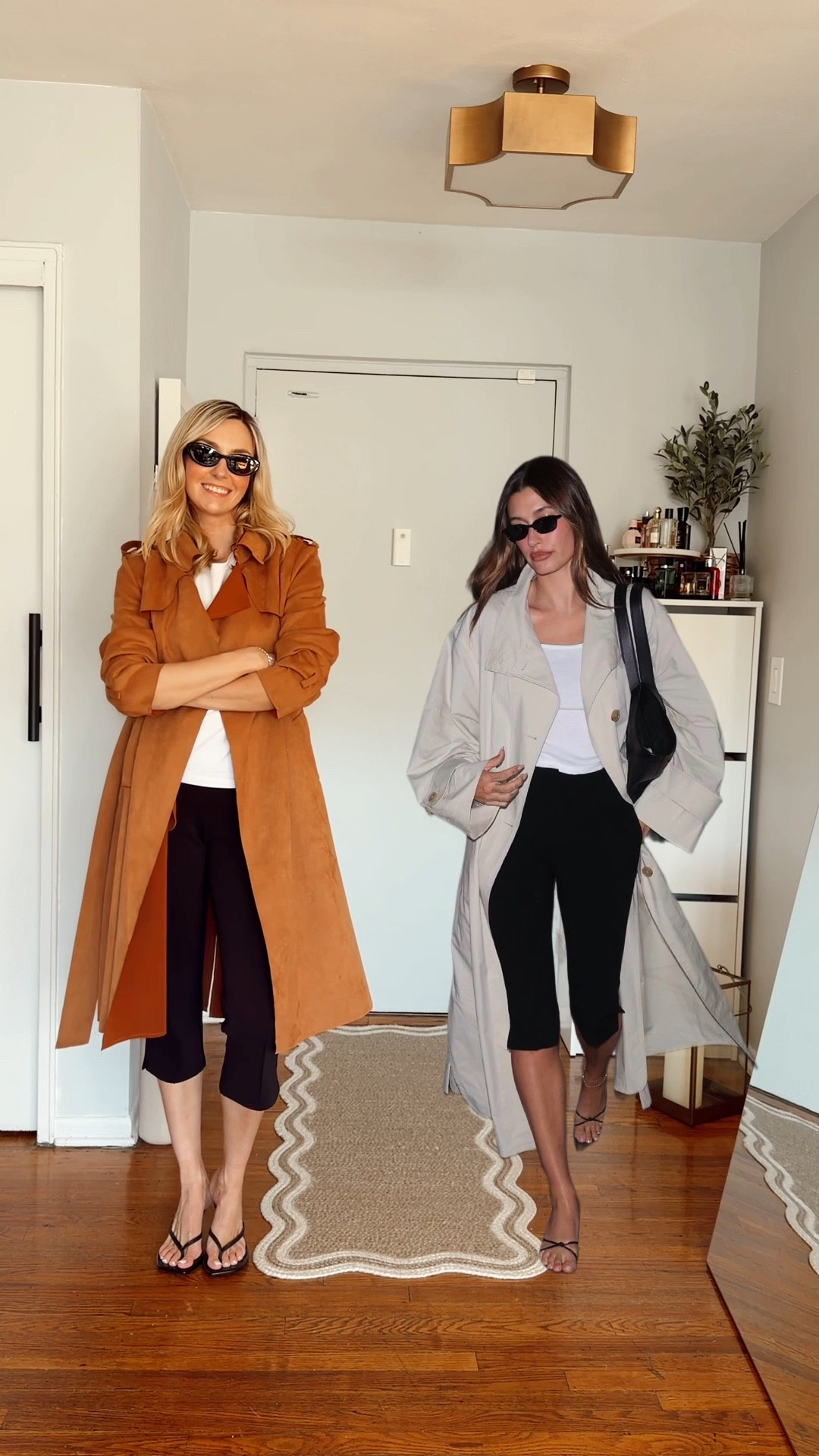 Just realized capri season is here and I couldn’t say no to recreate this Hailey Bieber outfit ♥️

Wearing size S in the capri pants.

My coat is old, linked similar ones!

capri pants outfit • hailey bieber style • spring 2026 outfits • spring fashion 2026 • outfit inspo • 
how to style capri pants

#LTKWorkwear #LTKTall #LTKSaleAlert