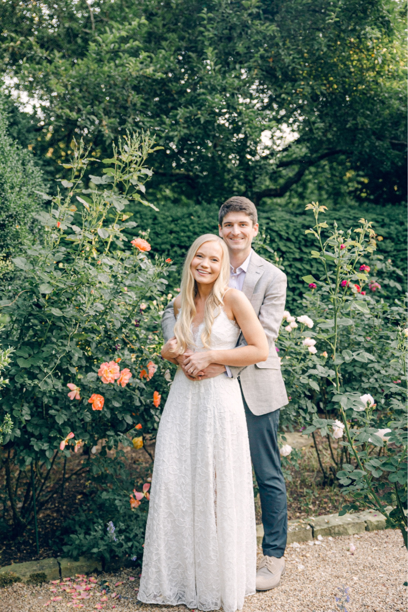 Here is what I wore for the engagement photoshoot! My dress is sold out but linking it in case it comes back! And including similar look below!

White dress
Wedding dress
Summer dress
Lace dress
Bridal outfit