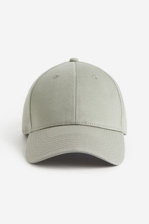 Cotton Twill Cap - White - Men | H&M US | H&M (US + CA)