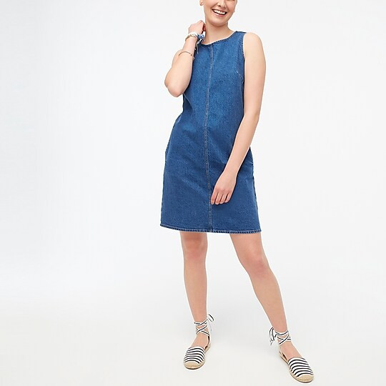 Denim shift dress | J.Crew Factory