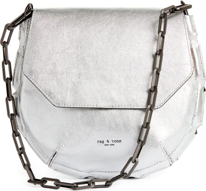 rag & bone Sadie Metallic Leather Shoulder Bag | Nordstrom | Nordstrom