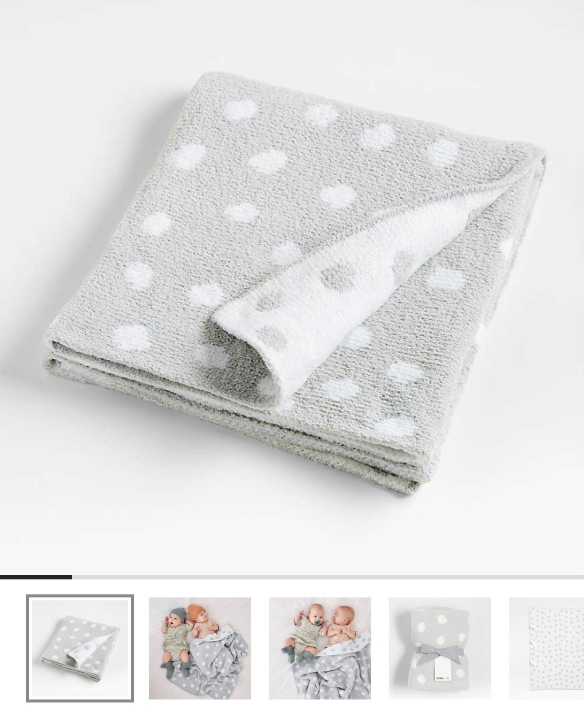 Crate and barrel kids blanket only $14 on major sale over 70% off