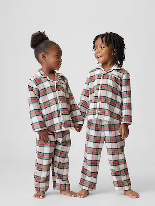 Baby & Toddler Recycled Flannel PJ Set | Gap (US)