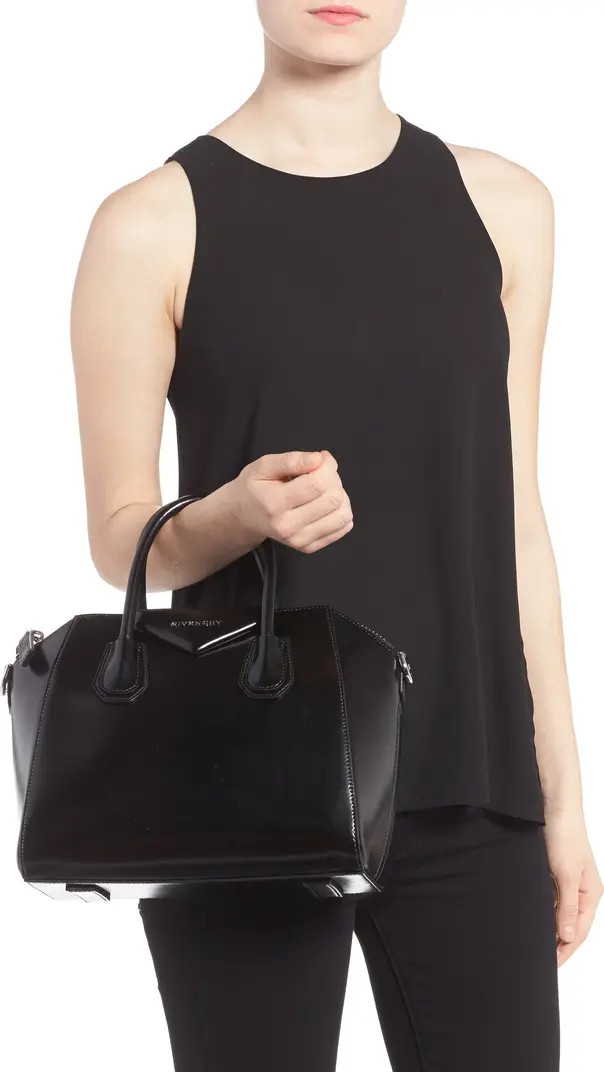 Small Antigona Box Leather Satchel | Nordstrom