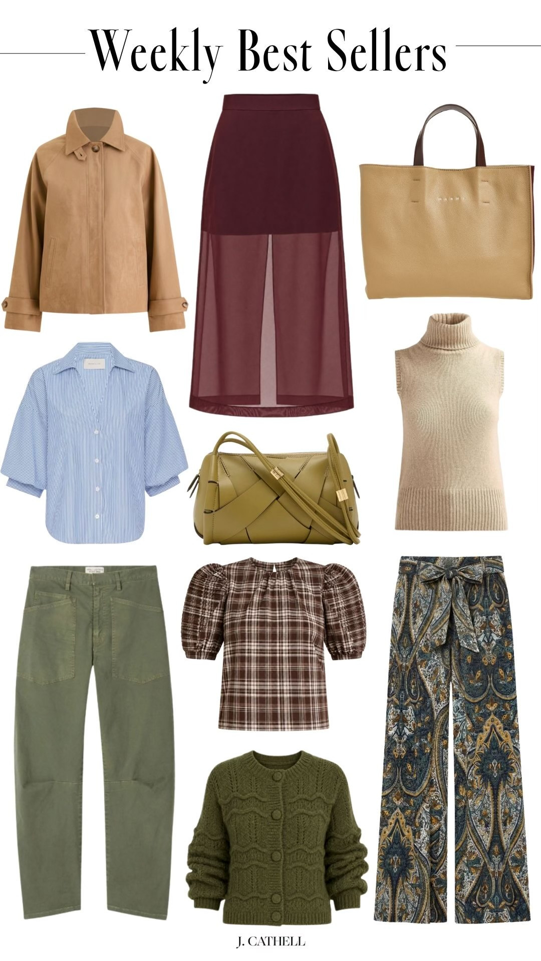 This week’s bestselling items—and I just love your taste! So many gorgeous fall colors in the mix. I loved those Ulla Johnson pants so much I ordered them for myself to style for an upcoming trip! Tap to shop this week’s most-loved finds before they’re gone.

#LTKStyle #WeeklyBestSellers #MostLoved #LTKFinds #EverydayStyle #BestSellers  

 #LTKootd #LTKSeasonal #LTKOver40