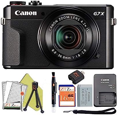 Canon PowerShot G7 X Mark II 20.1MP 4.2X Optical Zoom Digital Camera and Built-in WiFi/NFC Bundle... | Amazon (CA)