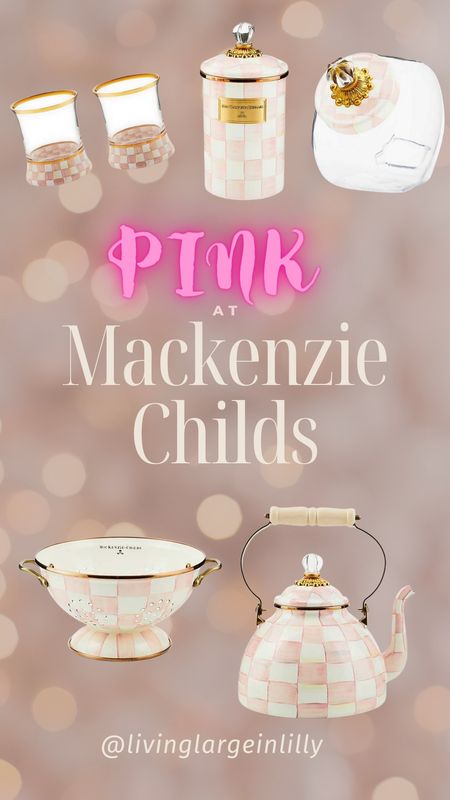 Mackenzine Childs has gone PINK yall!#mc #livinglargeinlilly #pink #need 

#LTKhome #LTKfindsunder100