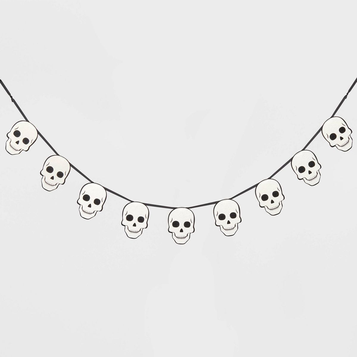 6' Felt Skull Halloween Garland - Hyde & EEK! Boutique™ | Target
