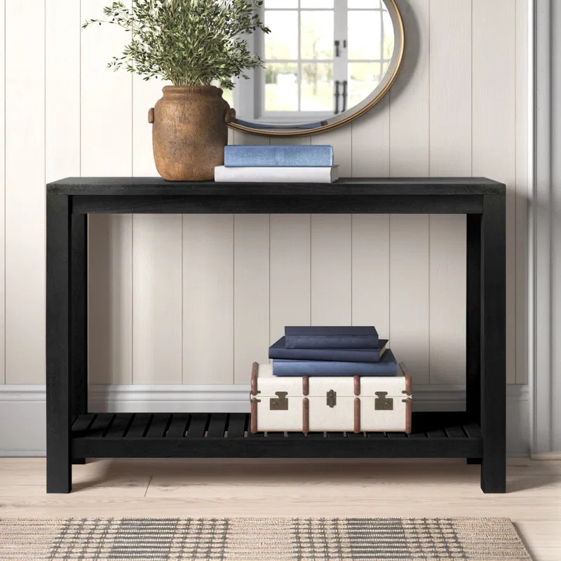 Amett 47.25'' Solid Wood Console Table | Wayfair North America