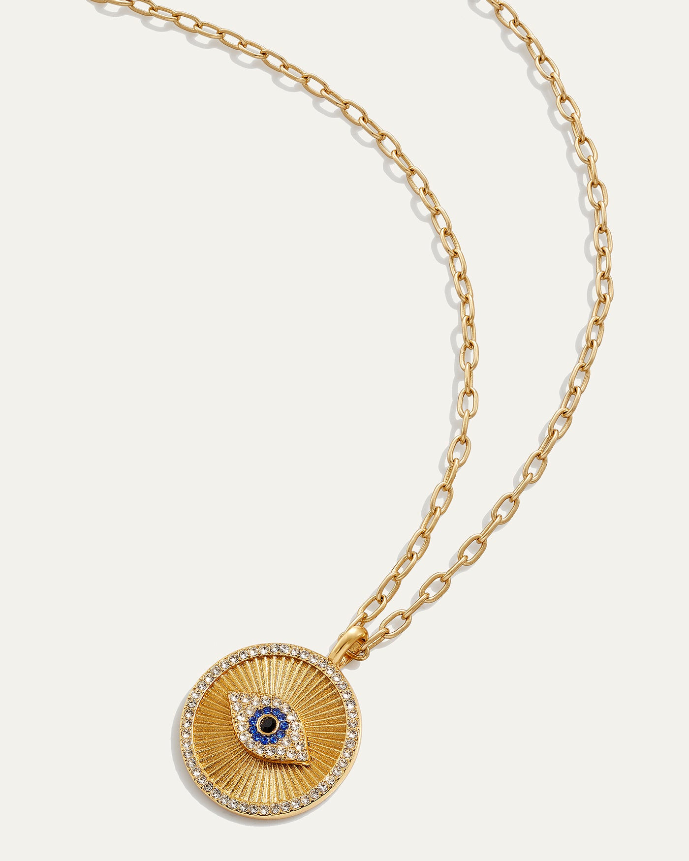 Evil Eye Medallion Necklace | Stella & Dot